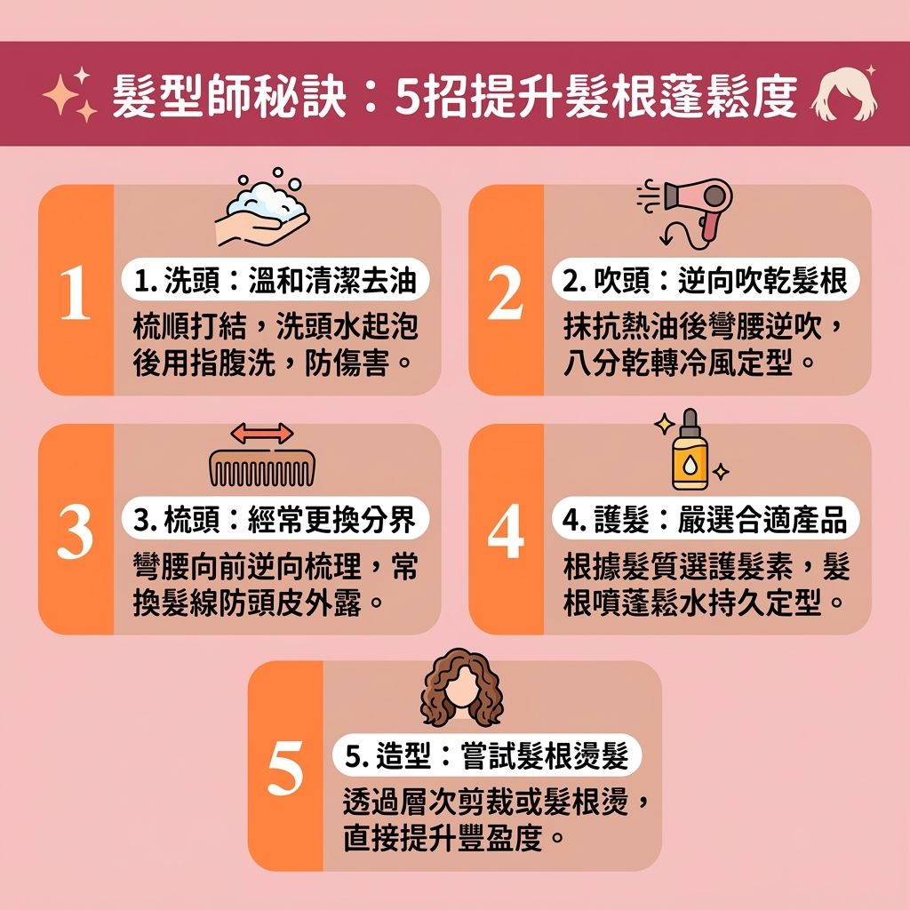 這是一張1:1扁平化向量醫美資訊圖表,教導大家【正確洗頭方法】與【日常頭皮護理】。若【荷爾蒙】失調刺激【皮脂腺】分泌過多【油脂】,會導致毛孔堵塞引發【脫髮】。為【解決頭髮扁塌】與【增加頭髮蓬鬆度】,我們需【溫和清潔頭皮】與【深層清潔頭皮】。使用【防脫髮洗頭水】及【護髮素】,能為【頭皮】、【毛囊】與【髮根】補充【蛋白質】、【氨基酸】與【水分】。
洗頭前用【梳子】梳理能【減少頭髮毛躁】及降低【靜電】。洗後務必【吹乾頭皮防菌】,使用【風筒】時注意溫度以【撫平毛鱗片】、保護【角質層】與【髮絲】,這有助【修復受損髮絲】及【滋養脆弱髮絲】。透過【控制頭皮出油】與【控制油脂分泌】,能【解決頭皮痕癢】並【改善頭皮環境】。
若經常使用【染髮劑】,可考慮配合【激光】療程【促進頭皮血液循環】,以【強健脆弱髮根】。這些秘訣能【改善頭髮稀疏】並大幅【增加頭髮密度】!