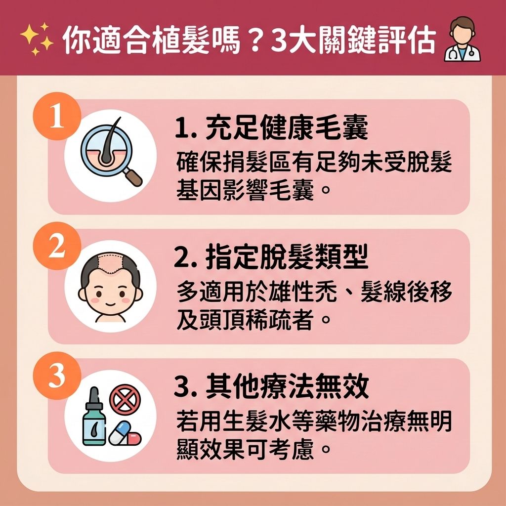 這是一張 1:1 正方形的可愛扁平化向量資訊圖表插畫,採用台灣健康部落格風格,詳細解析【植髮手術過程】與【植髮效果對比】。圖表分為三個主要步驟。
首先,面對因【荷爾蒙】失調及【雙氫睪酮】過高引發的【男性脫髮危機】或【解決女性脫髮】需求(如嚴重的【雄性禿】與【脫髮】),【植髮】是終極的【雄性禿治療方法】。圖中展示專業的【植髮醫生推薦】在局部【麻醉】下,從【捐髮區】(通常是後枕部)安全地【提取健康毛囊】。這裡比較了傳統【手術】(可能留有【疤痕】)與新型的【微創植髮技術】,說明如何避免【植髮失敗原因】。
第二步是分離【毛囊】,確保其在植入前保持高活性。第三步是將毛囊植入【受髮區】,【醫生】會精準控制種植【密度】,以確保最佳的【毛囊存活率】(【存活率】)並【改善頭髮稀疏】。健康的【頭皮】與【皮脂腺】環境能促進局部【血液循環】,幫助新髮順利進入【生長期】,避免過早進入【休止期】,從而【延長生長週期】並【減少掉髮數量】。
圖表下方還提供【術後頭皮護理】指南與【植髮恢復期】注意事項,教導如何避免【植髮後遺症】。同時建議搭配【生髮水】來【刺激毛囊再生】並作為【預防脫髮方法】。最後提醒民眾在尋求【專業植髮中心】時,應多做【植髮價錢比較】。