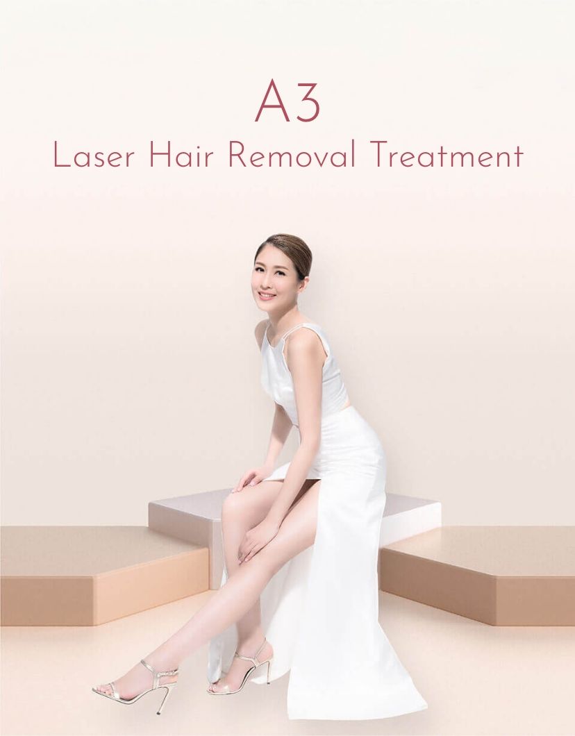 A3 Laser Hair Removal No.1 Choice for Asian skin Erases Fine