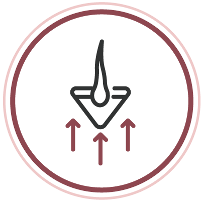 Low-energy stimulates each hair follicle to make your hair grow healthily
 